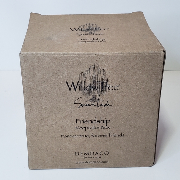 Willow Tree Friends Keepsake Box Excellent Like New Condition with Box #26602 - Picture 5 of 9